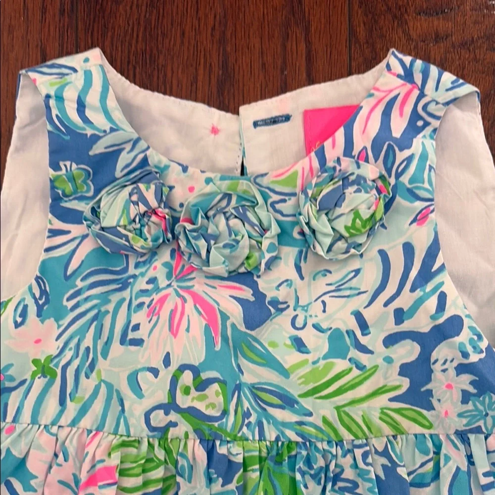 Lilly Pulitzer Floral Girls Dress Set - Picture 3 of 3